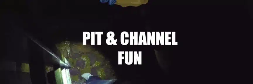 manure pit channel fun