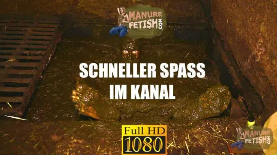 manurefetish schneller spass im kanal