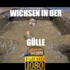 wichsen in der gülle