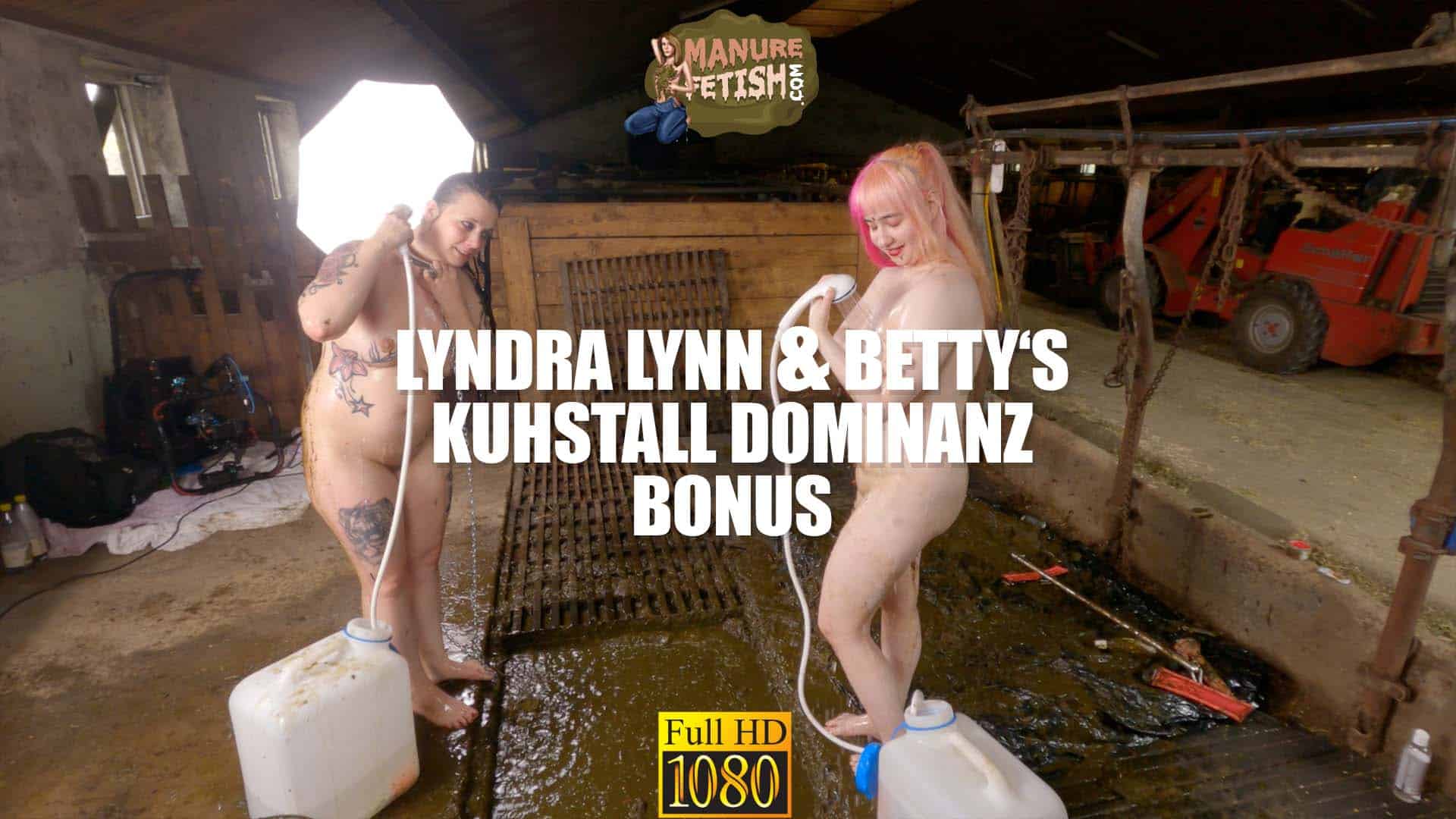 Lyndra Lynn und Bettys Kuhstall Dominanz Bonus - ManureFetish