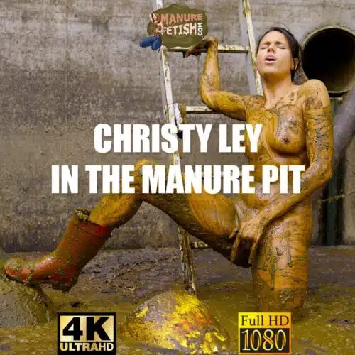 Christy Ley in the Manure Pit