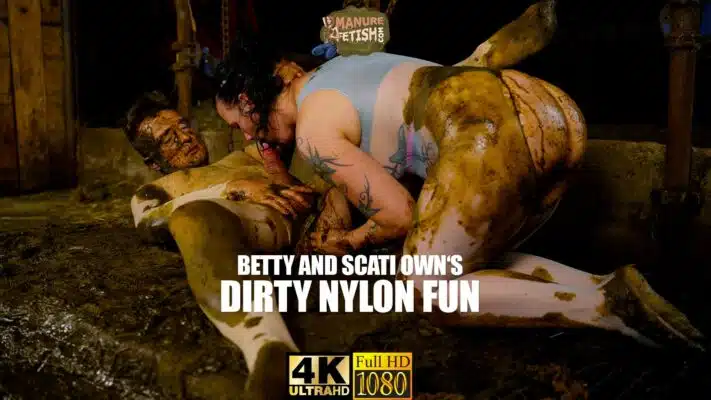 Betty and Scati Owns Dirty Nylon Fun