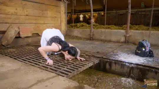 Kaitlyn Katsaros Wild in Manure - Image 6