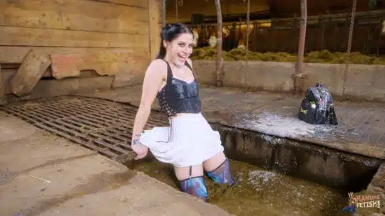 Kaitlyn Katsaros Wild in Manure - Image 7