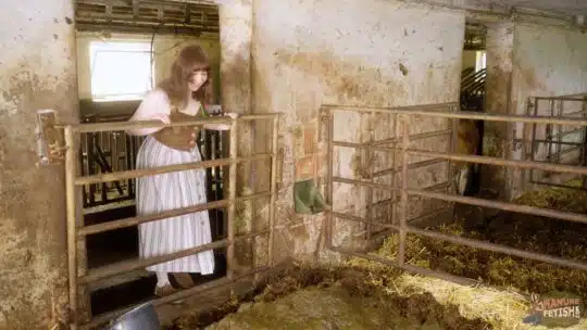 Farmer's Wife In The Calf Shed - Image 2