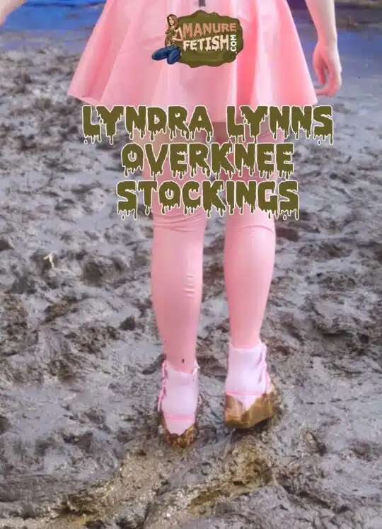 Lyndra Lynn’s Pink Latex Overknee Stockings
