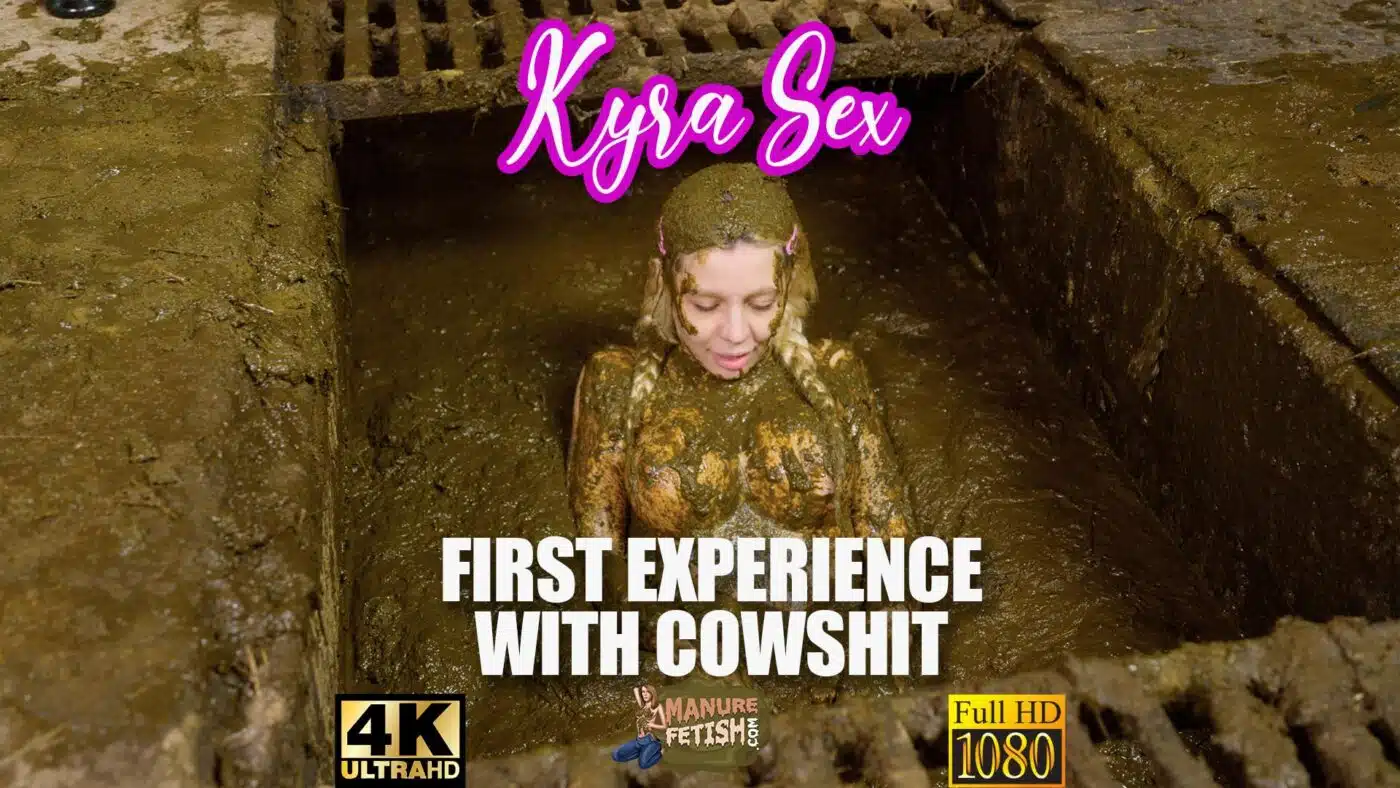 Kyra Sex First Experience With Cowshit