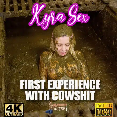 Kyra Sex First Experience With Cowshit